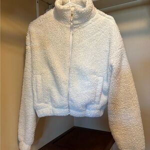 Garage size XS sherpa zip up.